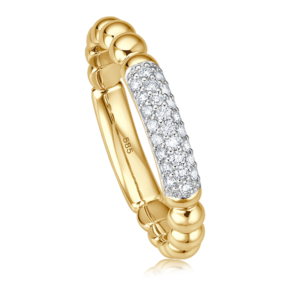 Kugelring Colleziona I Gelbgold bella luce EH4943