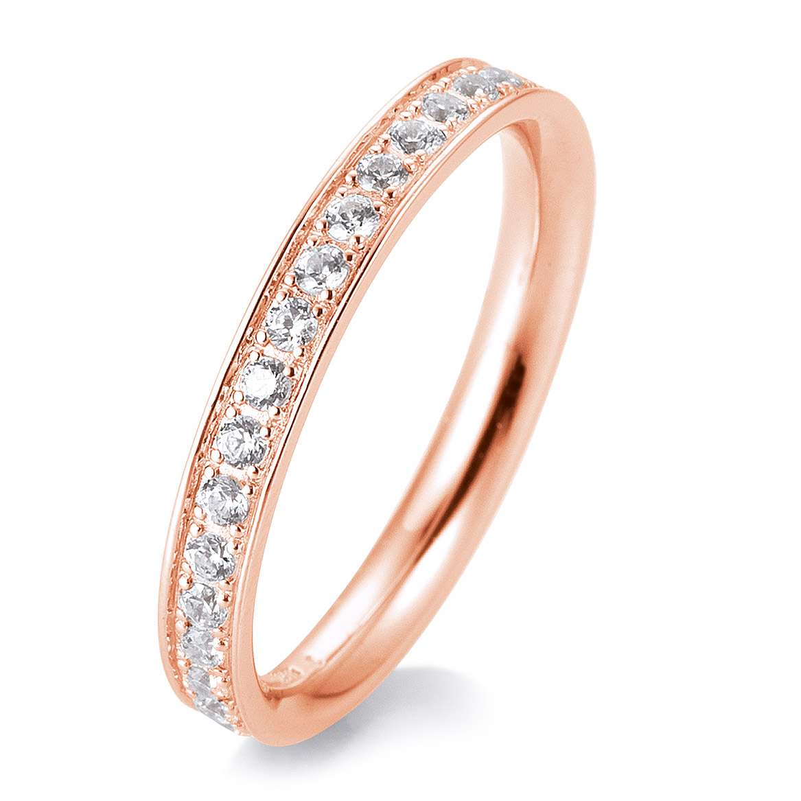 Breuning Memoire Ring Rotgold 41/05659 - Diamantkranz
